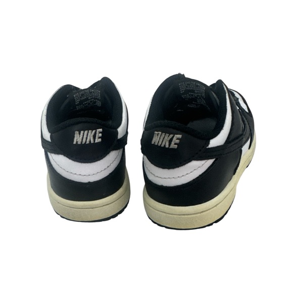 Nike Kids Black and White Sneakers - Picture 8 of 10